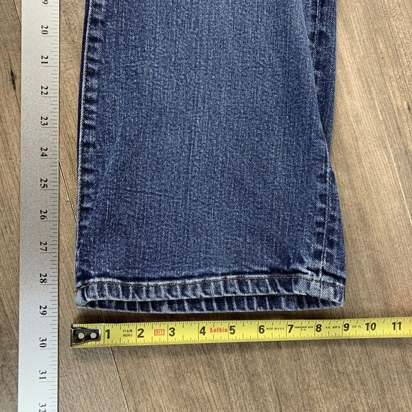 Ralph Lauren Womens Classic Bootcut Jeans Size 14 34x29 High Rise Stretch - Picture 5 of 10